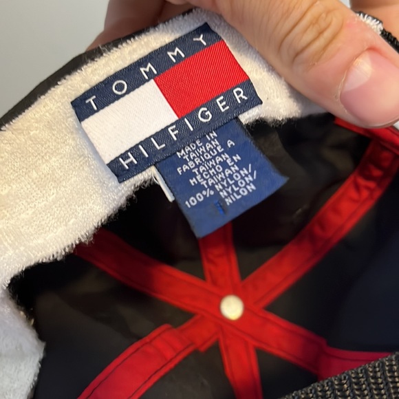 Vintage 90s Tommy Hilfiger strap back hat - Picture 4 of 4